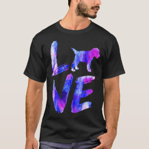 Liebe Jack Ein blaues blaues Tier Mama Vater T-Shirt
