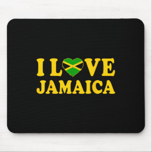 Liebe Jamaica Herz Proud Jamaica Jamaica Indepenca Mousepad