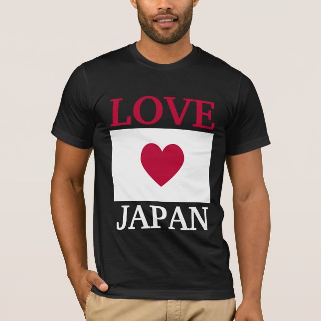 Liebe Japan Shirt (Vorderseite)