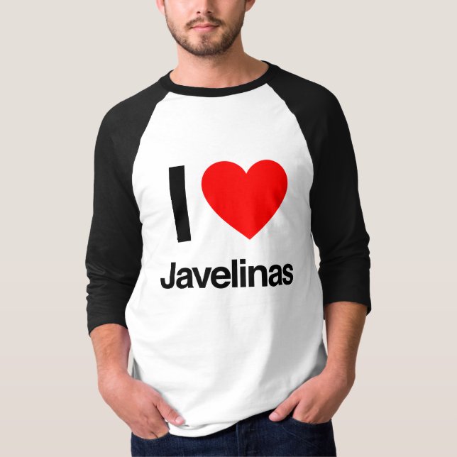 Liebe javelinas T-Shirt (Vorderseite)