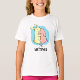 Liebe jeden sonnigen Kaninchenpuppen T-Shirt