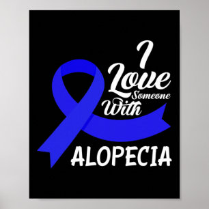 Liebe Jemand mit Alopezie Bewusstsein 1 Poster