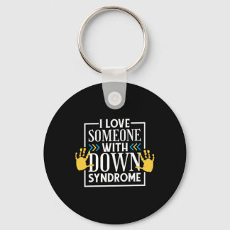 Liebe Jemand mit Down-Syndrom3 Schlüsselanhänger