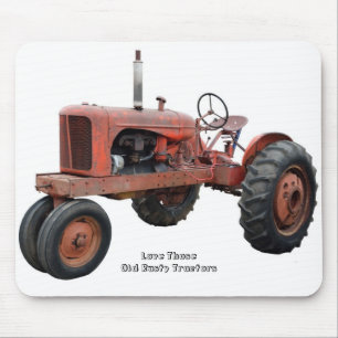 Liebe jene alten rostigen Traktoren Mousepad