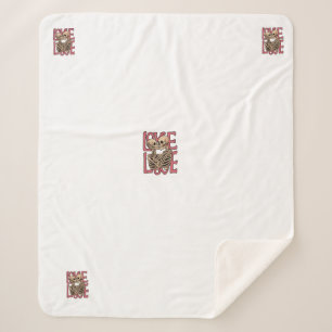 Liebe jenseits der Zeit - Skelett Kunst Sherpadecke