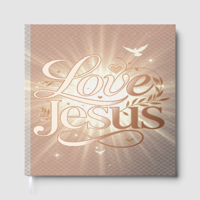 Liebe Jesus Gästebuch (Vorderseite)