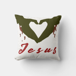 Liebe Jesus Kissen