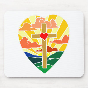 Liebe Jesus Mousepad