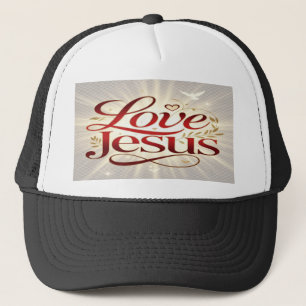 Liebe Jesus Truckerkappe