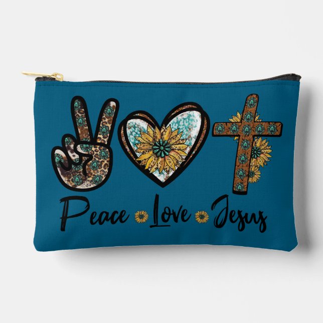 Liebe Jesus Zubehörtasche (Vorderseite)