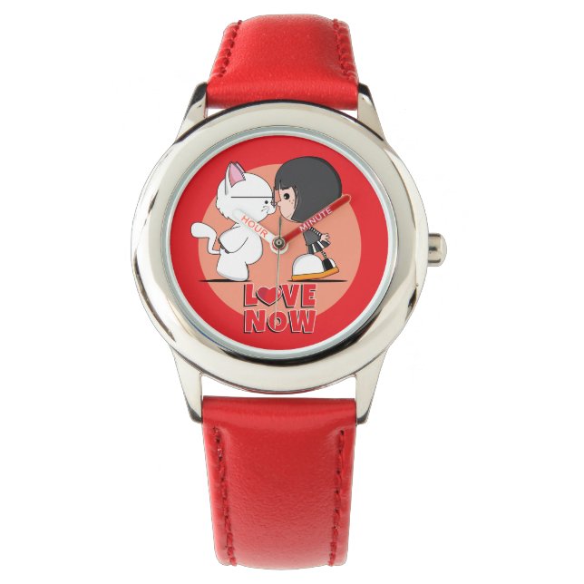 Liebe jetzt beobachten armbanduhr (Vorderseite)