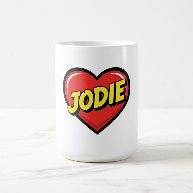 Liebe Jodie Kaffeetasse (Mittel)