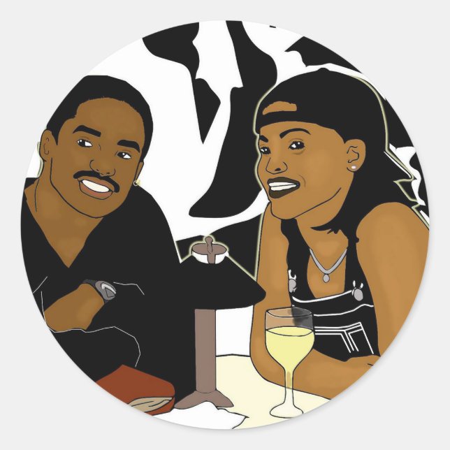 Liebe Jones Sticker (Vorderseite)