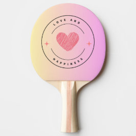 Liebe & Joy Ping Pong Set Tischtennis Schläger