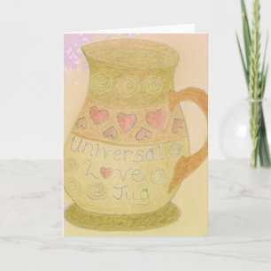 Liebe Jug Fun Art Grußkarte Karte