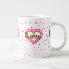 Liebe Jumbo-Tasse