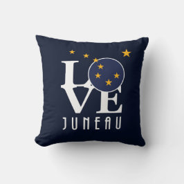 LIEBE Juneau Alaska Kissen