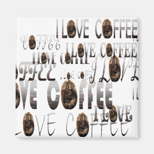 LIEBE Kaffee Magnet