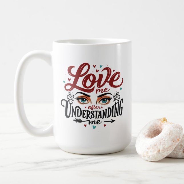Liebe Kaffeetasse (Mit Donut)