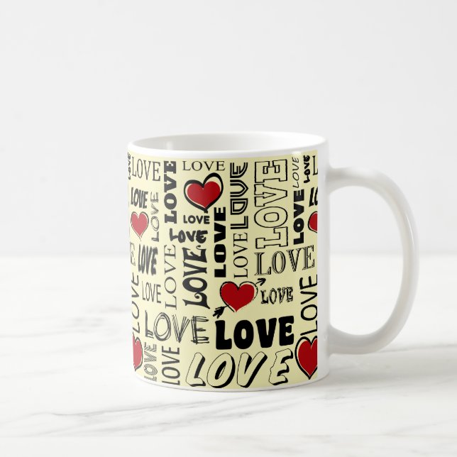 Liebe Kaffeetasse (Rechts)