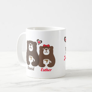 Liebe-Kaffeezeit mit meiner Honig-Bärn-Tasse Kaffeetasse