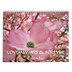 LIEBE Kalender immer und für immer Blume Valentine