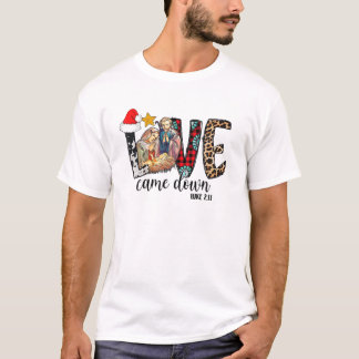 Liebe kam 2:11 Frohe Weihnachten, Baby Jes T-Shirt