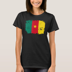 Liebe Kamerun - Vintage Flagge Kameruns 1 T-Shirt