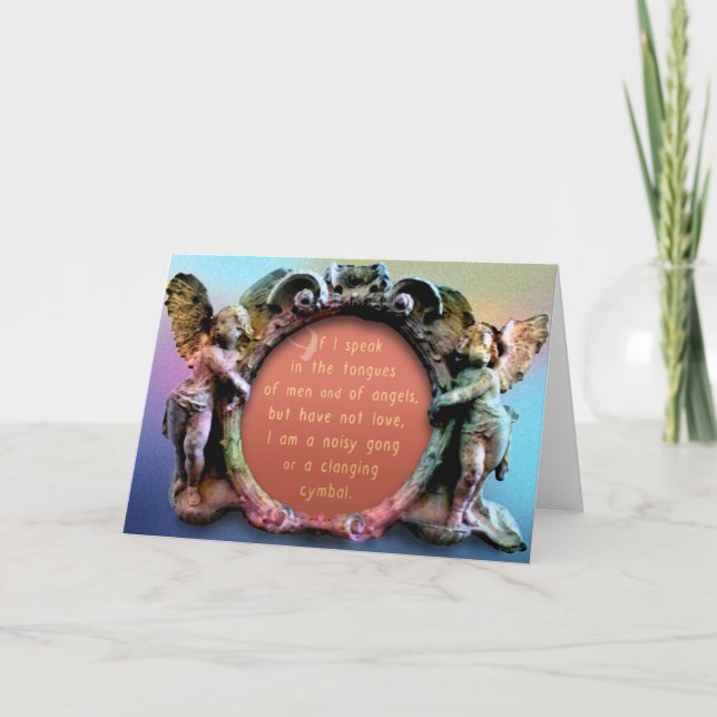 Liebe-Kapitelgrußkarte Karte (Vorderseite)