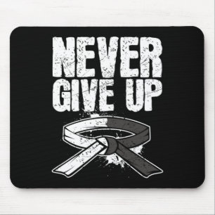 Liebe Karate Schwarzgurt Geschenk Design Kampfspor Mousepad