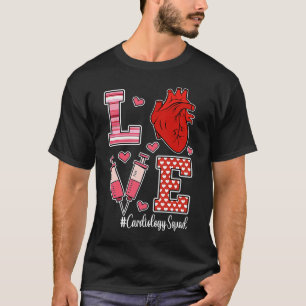Liebe Kardiologie Kardiologe Herzkrankheit Valenti T-Shirt