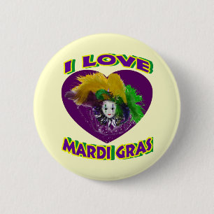 Liebe-Karneval Button