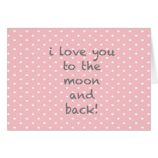 Liebe-Karte (Vorderseite (Horizontal))