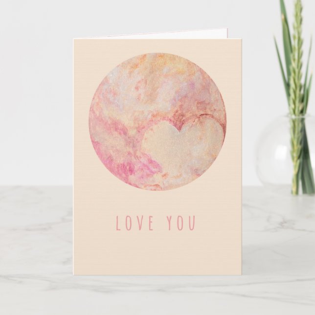 LIEBE KARTE (Vorderseite)