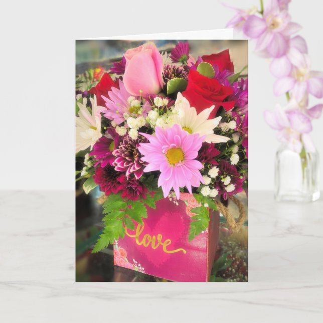 LIEBE KARTE (Orchidee)