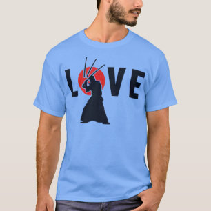 Liebe Kata Kenjusu Katana Samurai Kendo Premium T- T-Shirt