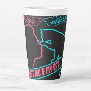 Liebe Katze, nur ich und meine Katze Milchtasse