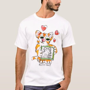 Liebe-Katzen-Herz-Gewohnheits-T - Shirt