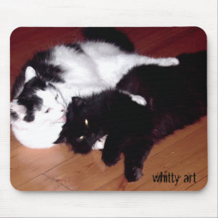 Liebe-Katzen Mousepad