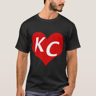 LIEBE KC HERZ LIEBE KANSAS STADT Oversibel T-Shirt