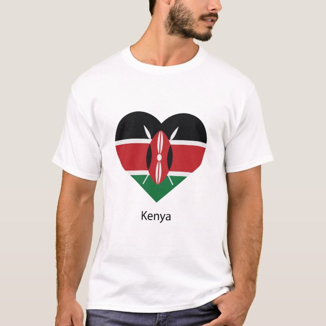 Liebe Kenia T-Shirt (Vorderseite)