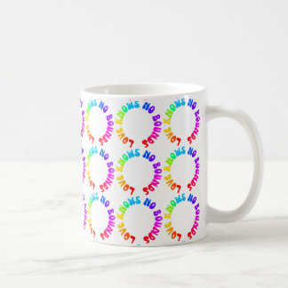 Liebe kennt keine Grenzen für den Regenbogenkreis  Kaffeetasse