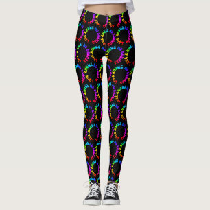 Liebe kennt keine Grenzen für den Regenbogenkreis  Leggings
