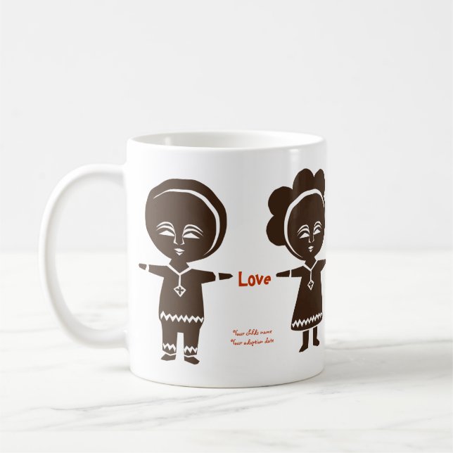 Liebe kennt keine Grenzen Kaffeetasse (Links)