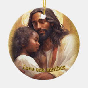 Liebe Keramik Ornament