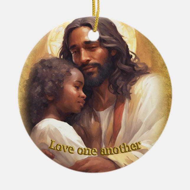 Liebe Keramik Ornament (Vorne)