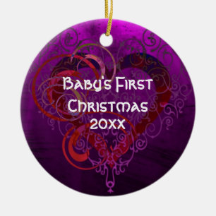 Liebe Keramik Ornament