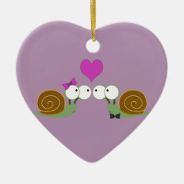 Liebe Keramikornament