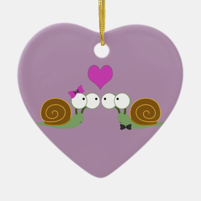 Liebe Keramikornament (Vorne)