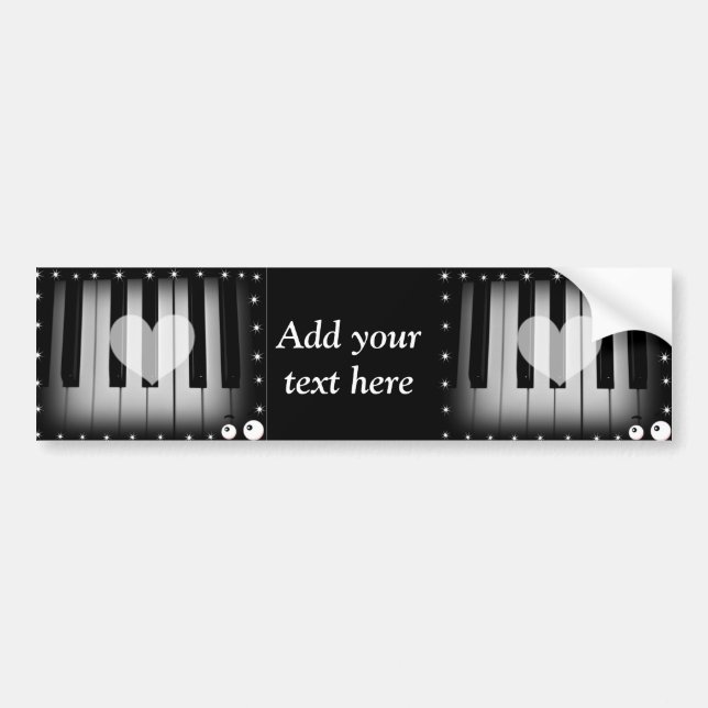 Liebe Keys_ Autoaufkleber (Vorne)